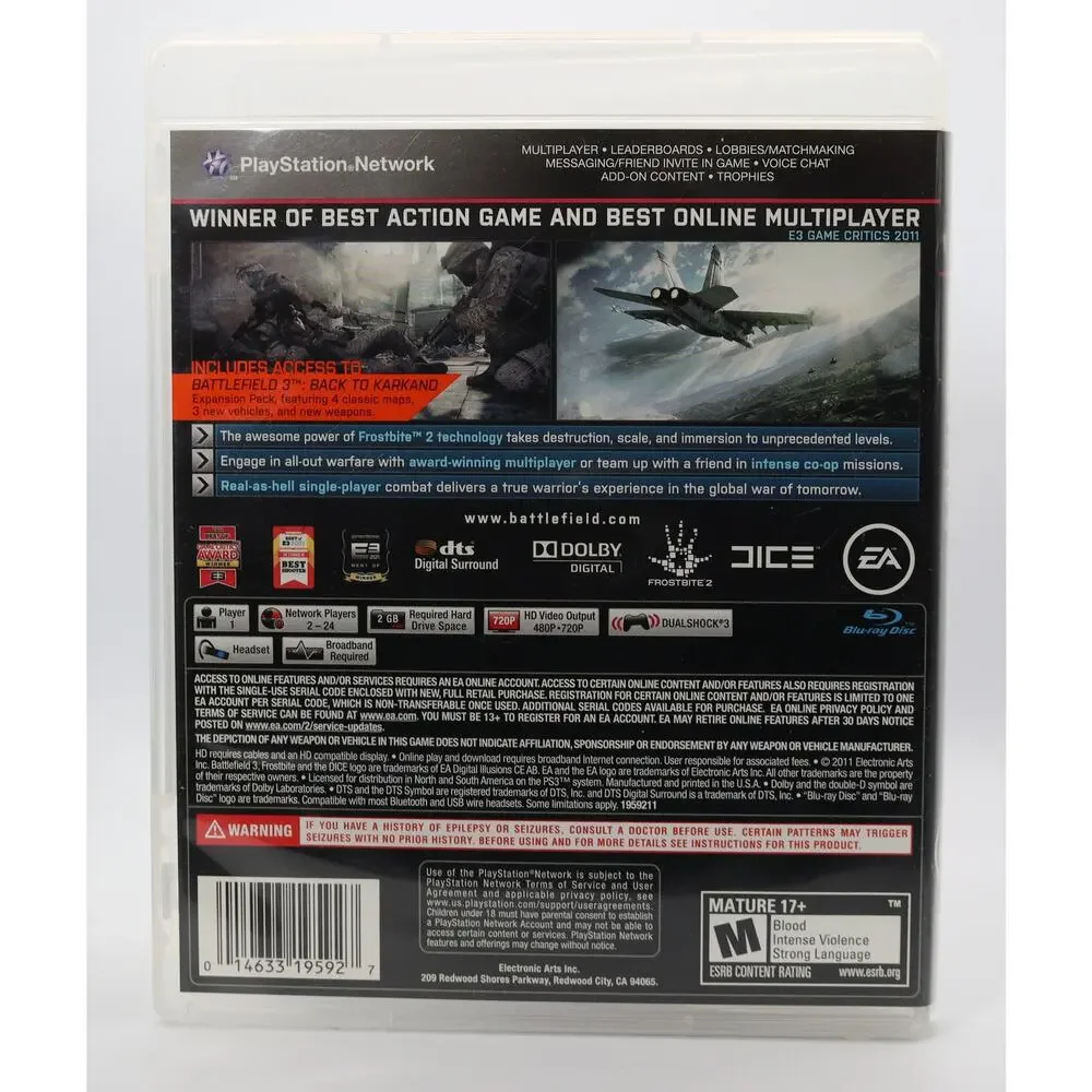 Battlefield 3: Limited Edition PS3